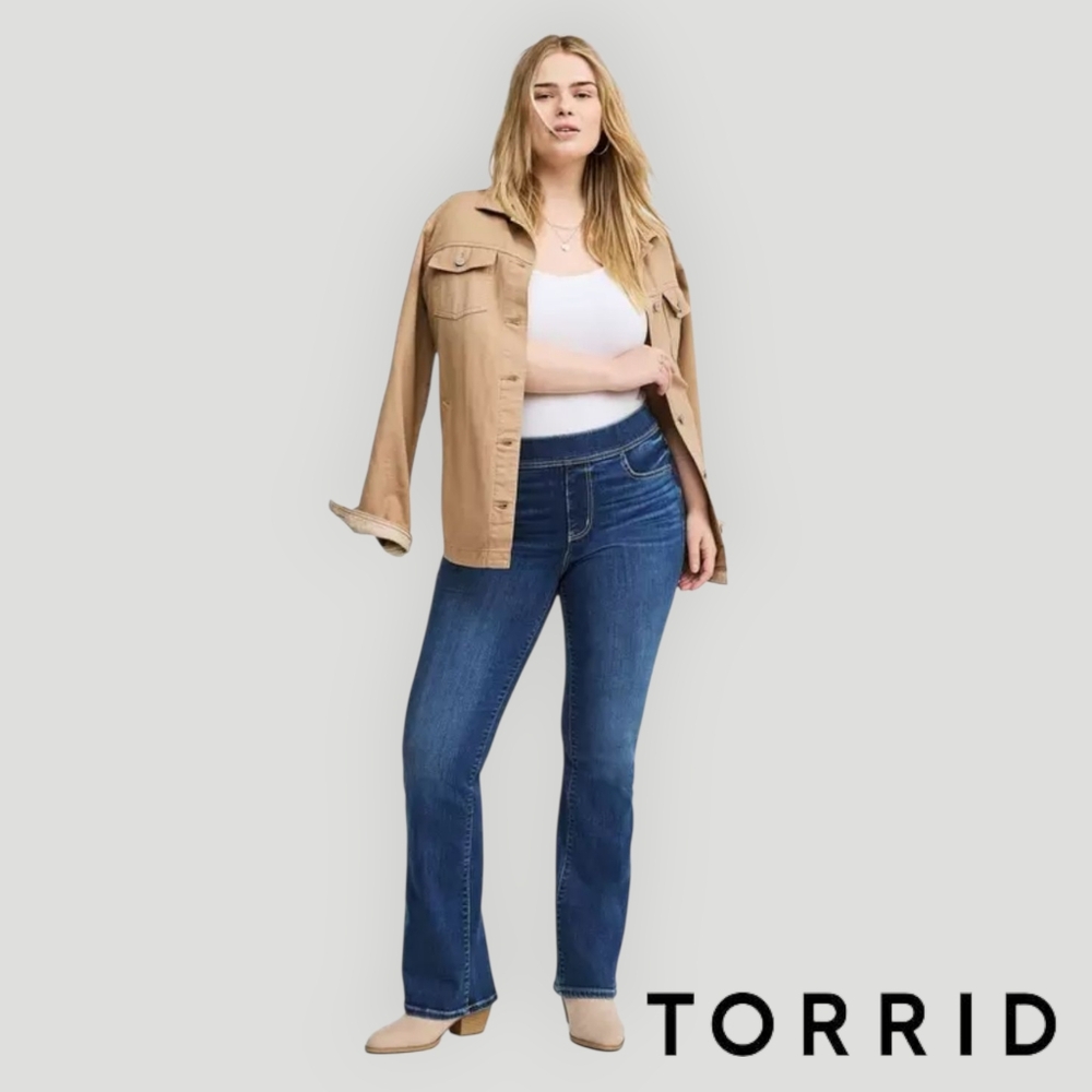 TORRID Lean Jean High-Rise Slim Boot Jean | Size 2S (18-20) | $76 Retail